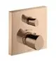 AXOR-HG-AXOR-Starck-Organic-Thermostat-Unterputz-mit-Absperrventil-Polished-Red-Gold-12715300 gallery number 1